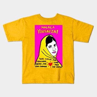 Malala Yousafzai Kids T-Shirt